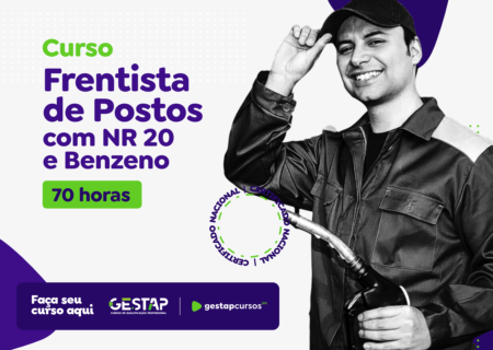 Combo Curso de Frentista de Postos + NR20 Intermediário + Benzeno