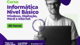 Curso de Informática Básica (Windows 10, Word e Internet)
