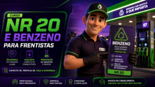 Curso de Atualização NR20 e Benzeno para Frentistas (Reciclagem)